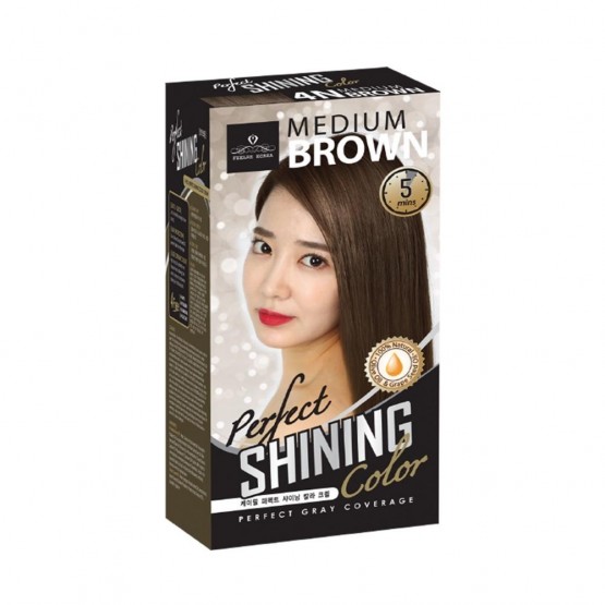 K-Feel Perfect Shinning Color Cream 4N Medium Brown